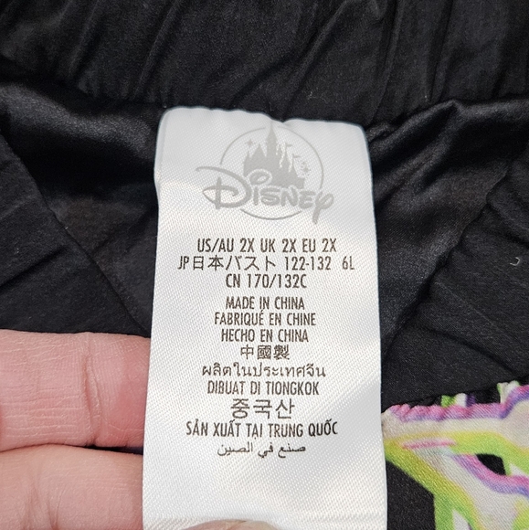 Disney Theme Park NBC Jack Skellington All Over Print Zip Up Jacket 2x - Picture 5 of 12